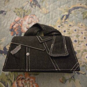 RIVERICH Trendy Purse Cute Purses Denim Bags For Women Top Handle Clutch Handbag